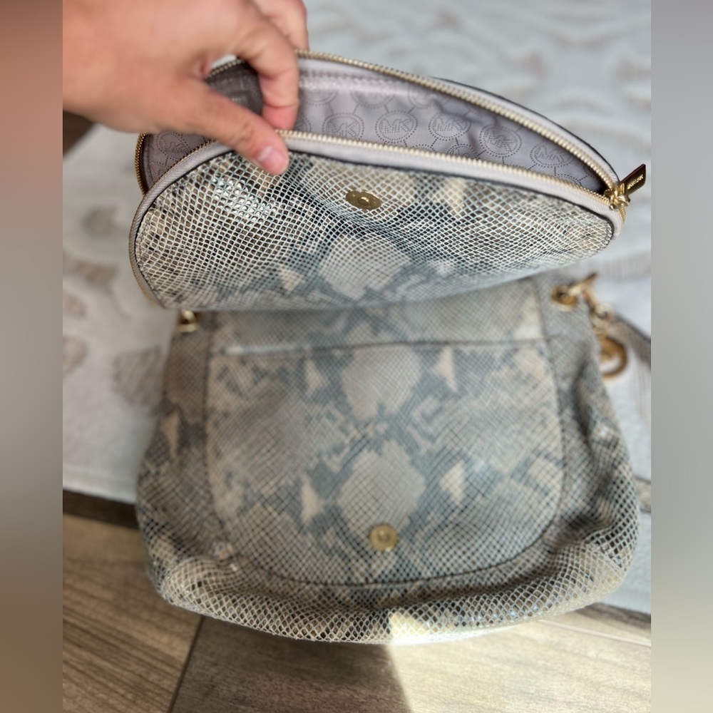 Michael Kors Python Crossbody Handbag - image 4